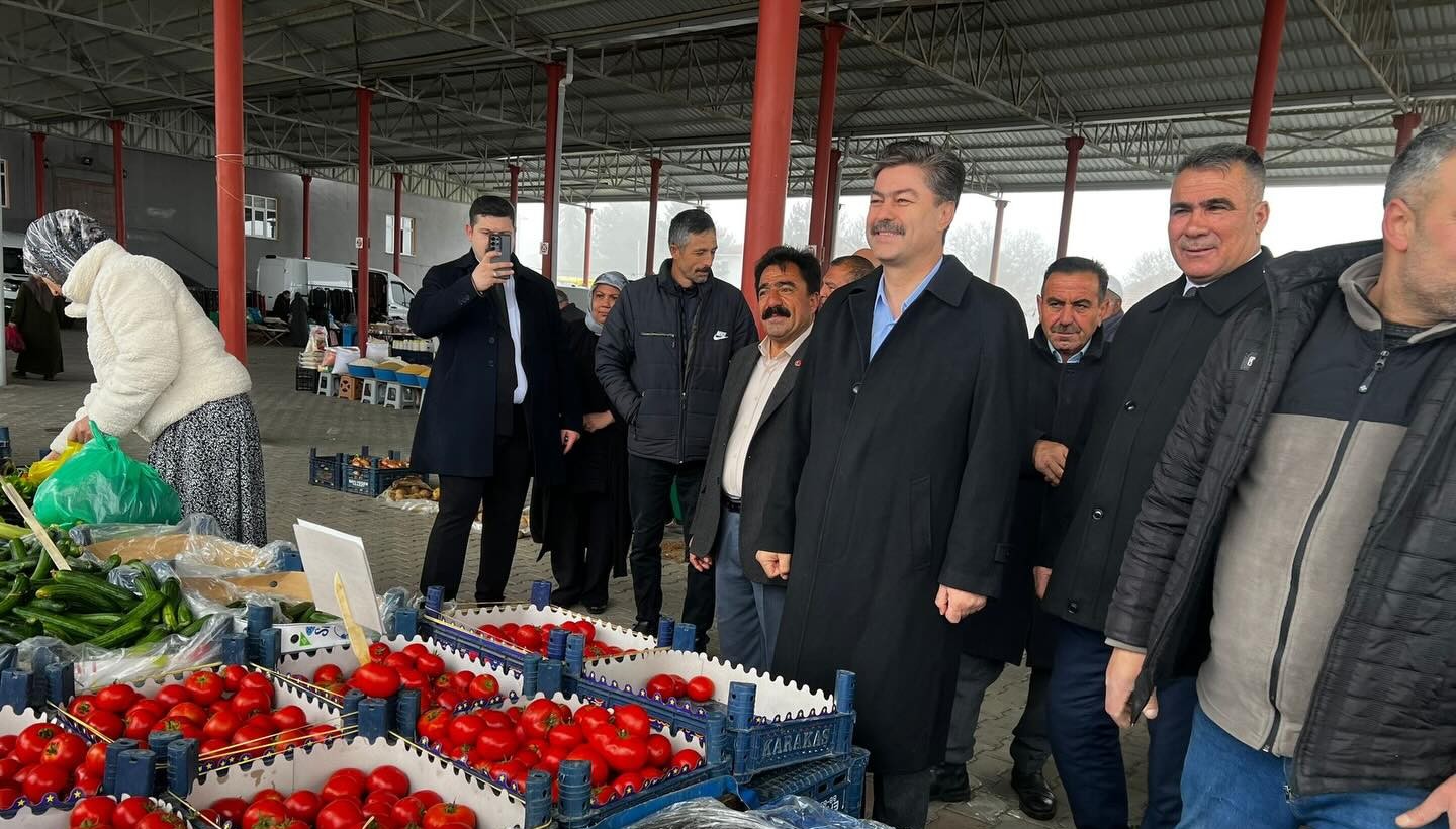 Akçakent’te Pazar Ziyareti: Esnafın Nabzı Tutuldu