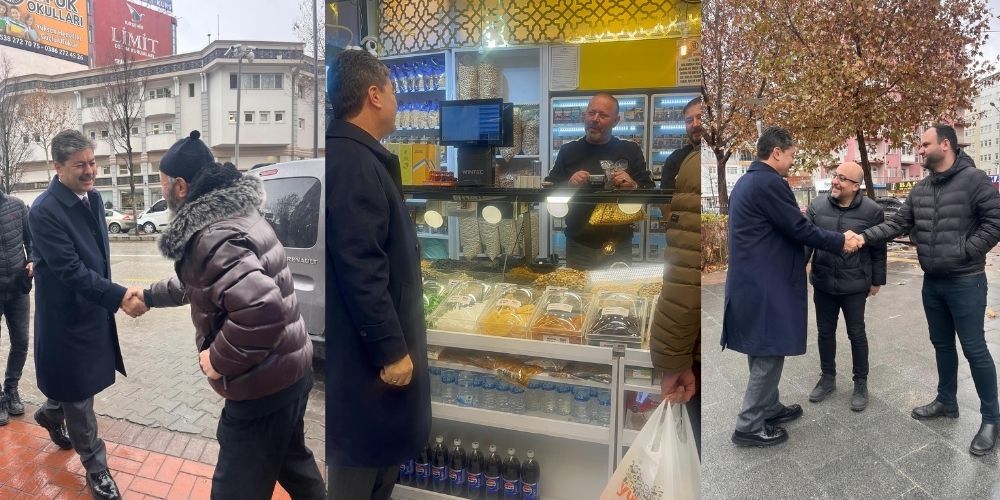 Milletvekili Necmettin Erkan Sahada: Kırşehir Esnafıyla Gönül Gönüle Buluşma