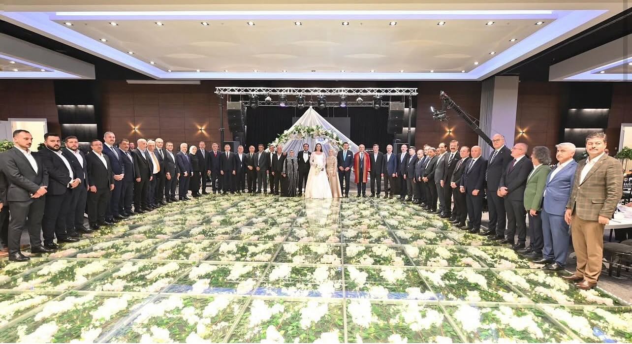 Necmettin Erkan, Bülent Tüfenkci’nin Kızının Düğün Merasimine Katıldı