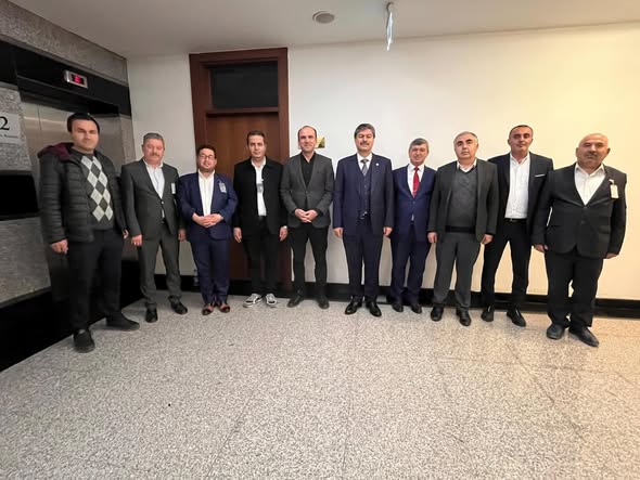 Milletvekili Necmettin Erkan, Memur-Sen Kırşehir Heyetini TBMM’de Ağırladı