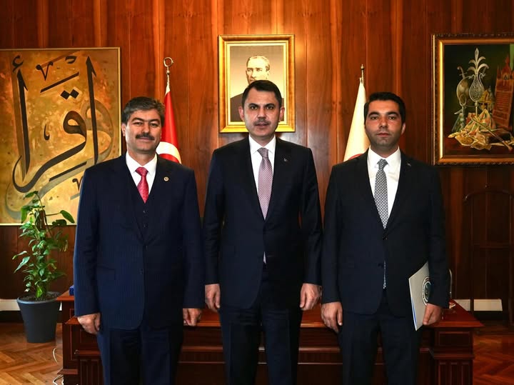 Milletvekili Necmettin Erkan’dan Bakan Murat Kurum’a Kaman Raporu: “İlçemizin Tüm İhtiyaçlarını Titizlikle Aktardık”