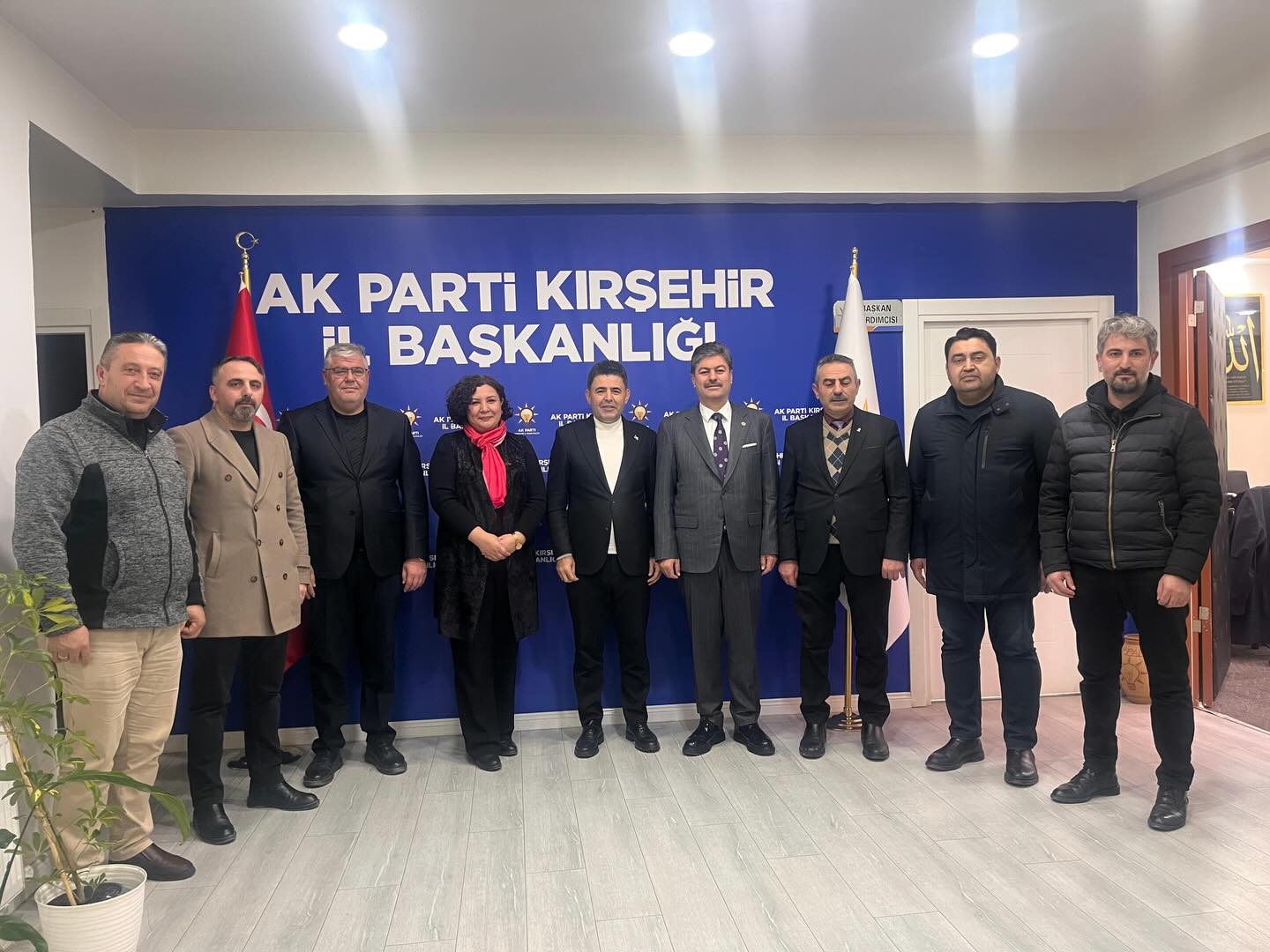 Kırşehir’in Ulaşım Vizyonu Masaya Yatırıldı: Bakan Yardımcısı Osman Boyraz Ak Parti  Kırşehir İl Başkanlığında