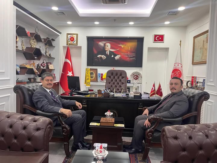 Milletvekili Erkan’dan Kırşehir Cumhuriyet Başsavcısı Oğuz Şükrü Ener’e Ziyaret
