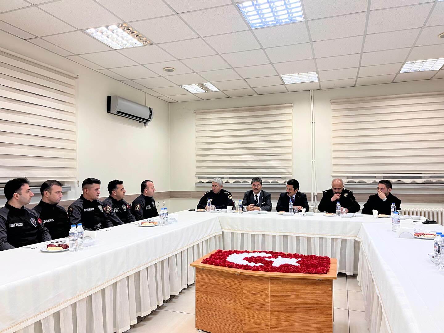 Milletvekili Necmettin Erkan Başkanlığında Kırşehir’de Yeni Yıl Güvenlik Değerlendirmesi