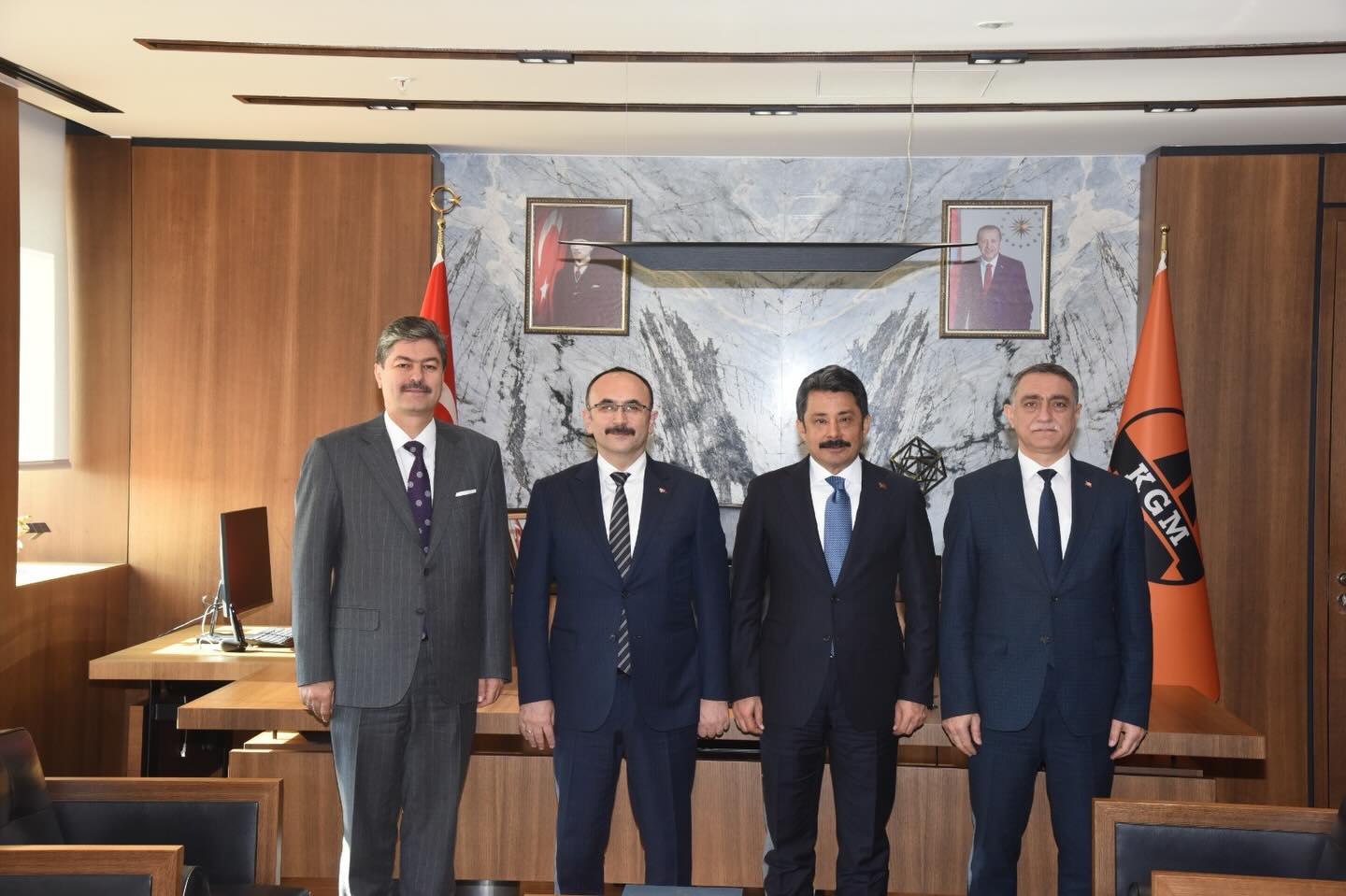 Necmettin Erkan’dan Karayolları Genel Müdürlüğü’ne Ziyaret: Kırşehir’in Ulaşım Yatırımları Masada