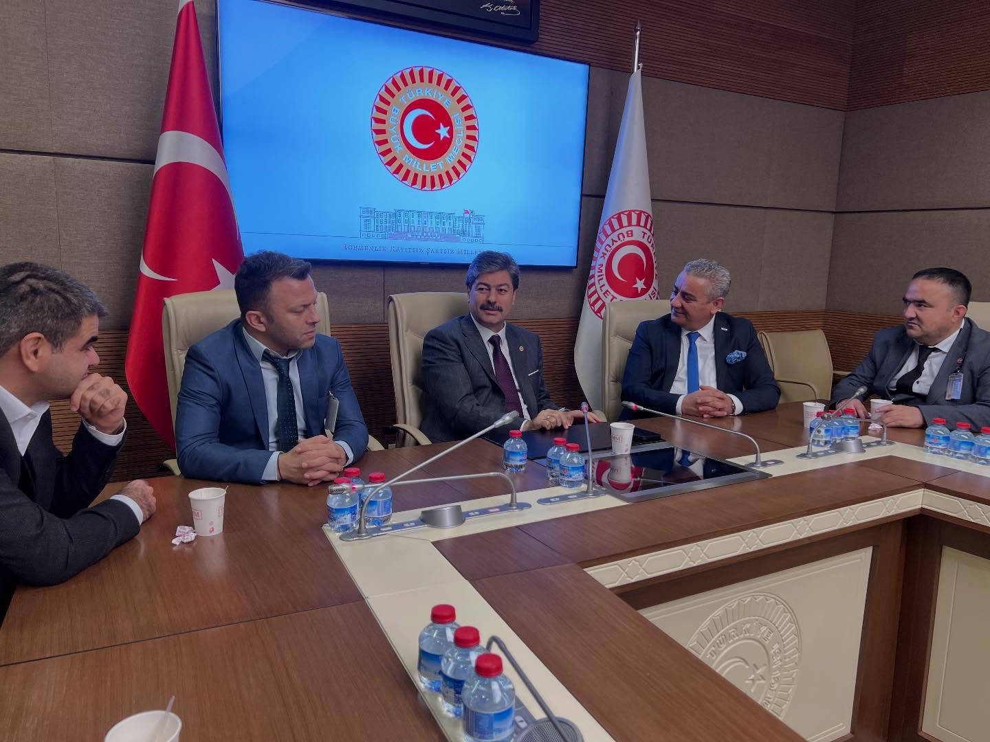 Milletvekili Necmettin Erkan, Beyazay Derneği Kırşehir Şubesi’ni TBMM’de Ağırladı