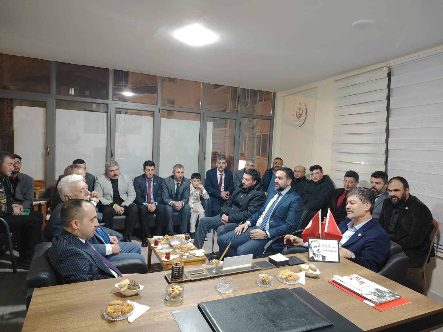 Necmettin Erkan’dan BBP Kırşehir İl Başkanlığı’na Ziyaret