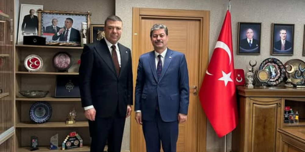 Necmettin Erkan’dan MHP Genel Merkezi’ne Ziyaret