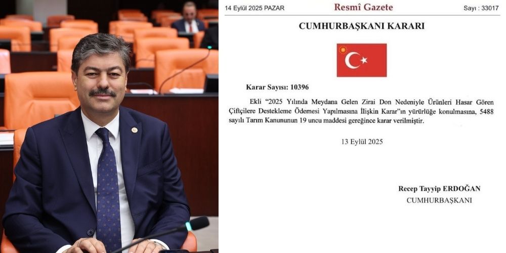 Zirai Don Afetinden Etkilenen Çiftçilere Destek Ödemeleri Başlıyor
