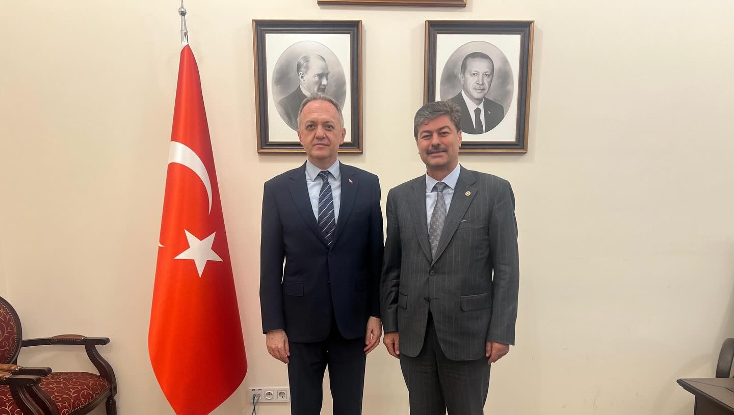 Necmettin Erkan’dan Bakan Yardımcısı Gökhan Yazgı’ya Ziyaret