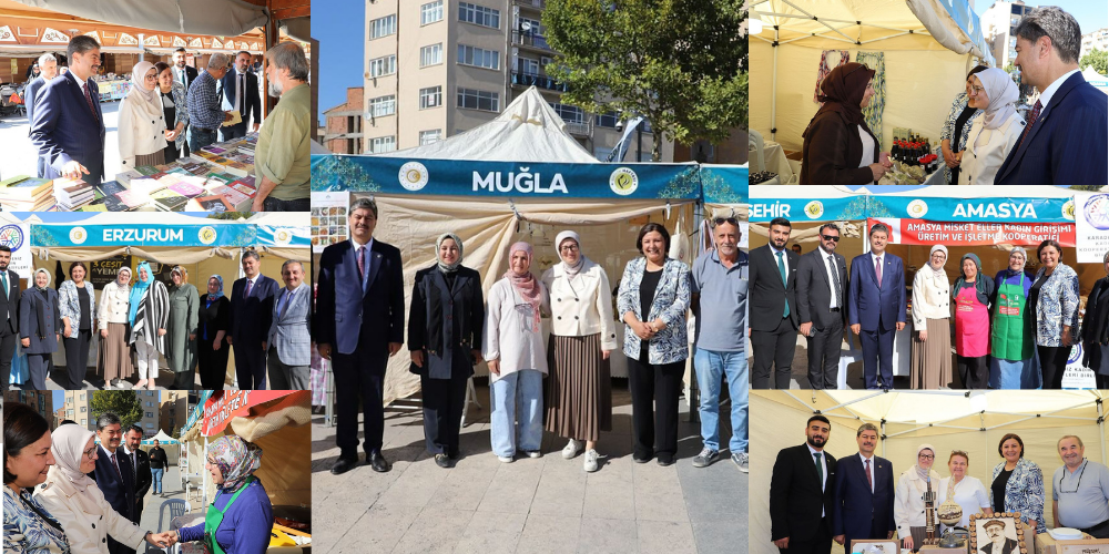 Kırşehir’de Ahilik Haftası Etkinlikleri: Kitap Fuarı ve Kadın Kooperatifleri Stantları Ziyaret Edildi