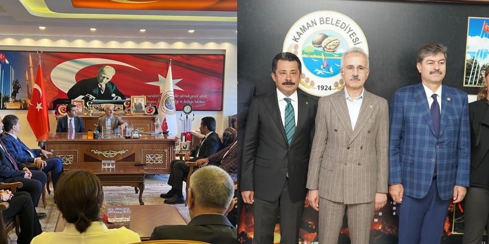 Bakan Uraloğlu ve Milletvekili Erkan Kaman Belediyesi’nde İncelemelerde Bulundu