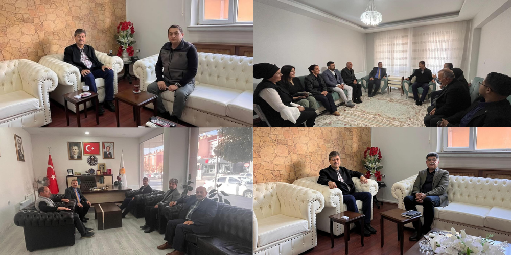 Kırşehir’de Yoğun Ziyaret Trafiği: Esnaftan Teşkilata, Birlik ve Dayanışma Mesajı