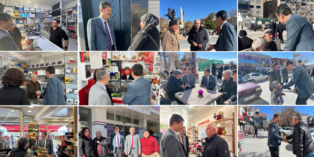 Kırşehir Çarşılarında Gönül Buluşması