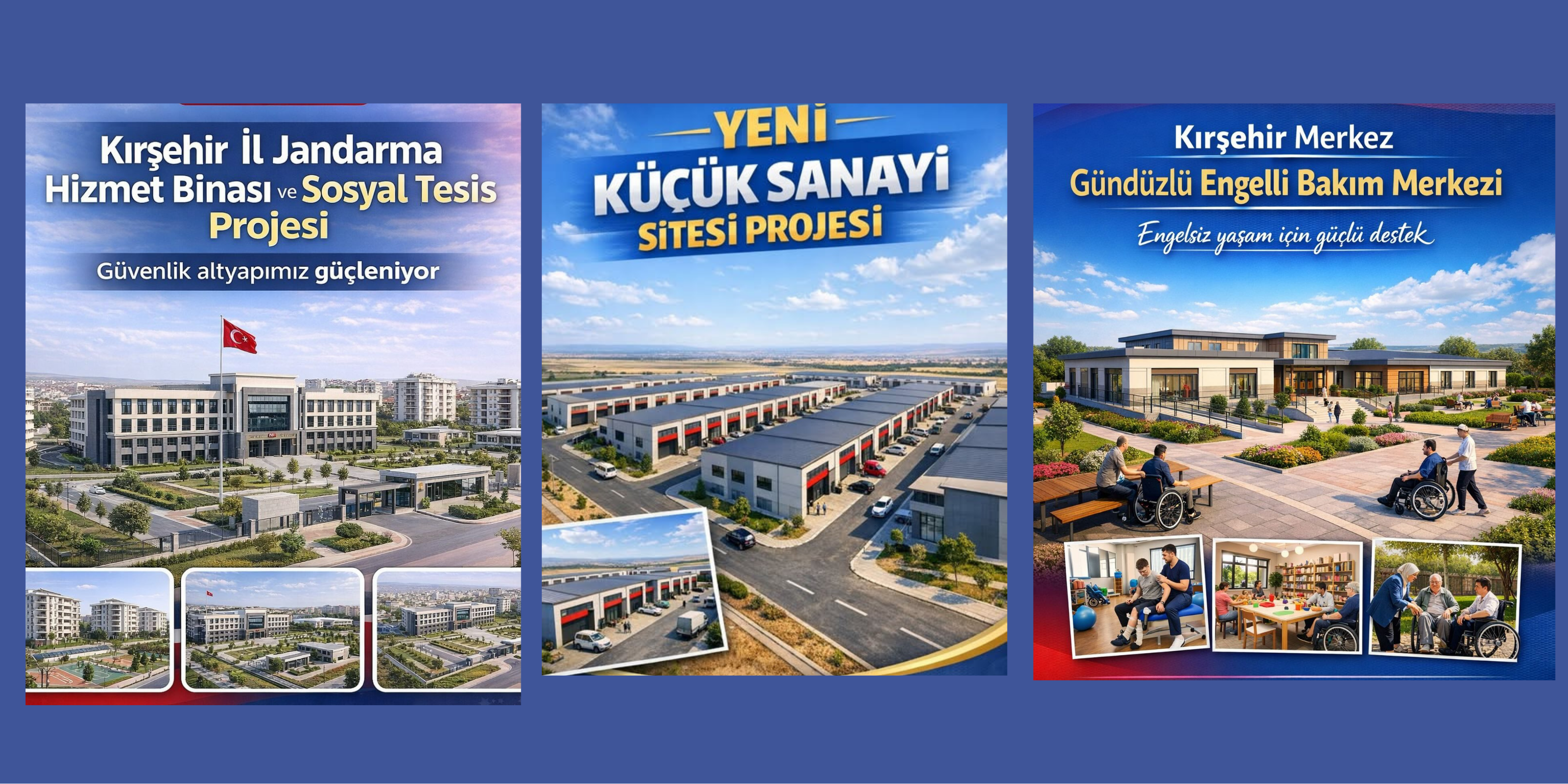 KIRŞEHİR’E ÇOK YÖNLÜ YATIRIM HAMLESİ: ÜRETİM, GÜVENLİK VE SOSYAL HİZMETLERDE BÜYÜK ADIM